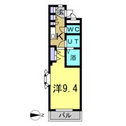 ユースハイムマルユウの間取り画像