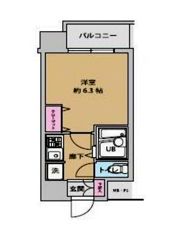 UURコート錦糸町の間取り画像