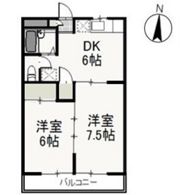 ディアトレス下中野の間取り画像