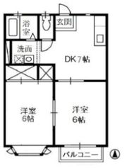 ベアフルート Aの間取り画像