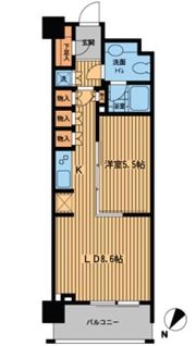 プライムアーバン日本橋横山町の間取り画像