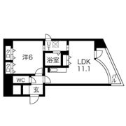 S-RESIDENCE学園坂の間取り画像