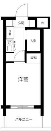 ロイヤルパレス川崎本町の間取り画像