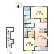 プランドール．Kの間取り画像