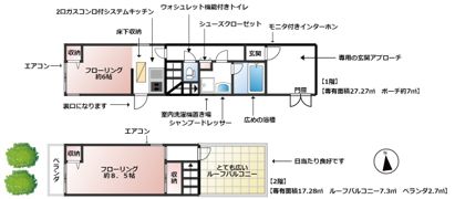 シェル羽根木の間取り画像