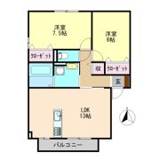 シャトーショコラ E棟の間取り画像
