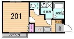 メゾンイクタの間取り画像