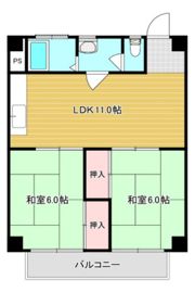 坂本マンションの間取り画像