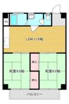 坂本マンションの間取り画像