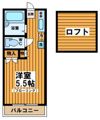 Belle Port八幡山の間取り画像