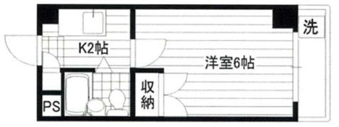 ツインハイツBの間取り画像
