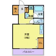ベルータカギの間取り画像