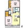 D-room椿 B棟の間取り画像