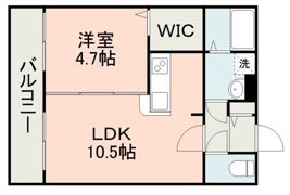 パリス長嶺の間取り画像