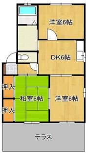 サンズコート A棟の間取り画像