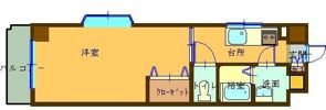 アルテッツァ紺屋町の間取り画像