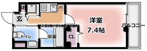 アクロス大日アパートメントの間取り画像