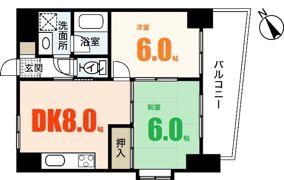 古市ザ・スカイの間取り画像