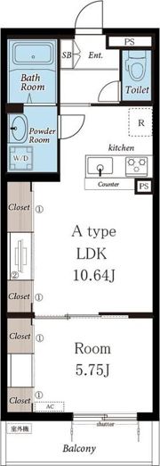 リブリ・花小金井の間取り画像