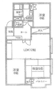 ライオンズマンション第2魚崎の間取り画像