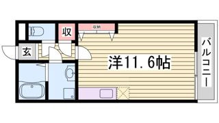 レバンス高取の間取り画像