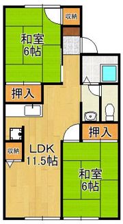 グランディール松寿山の間取り画像