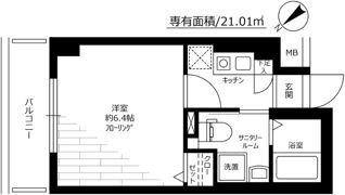 グリフィン横浜・セントラルステージの間取り画像