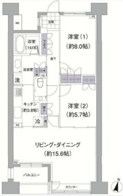 アビティ目黒の間取り画像