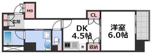ビエラコート内久宝寺の間取り画像