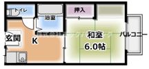 ハイツシャロームの間取り画像