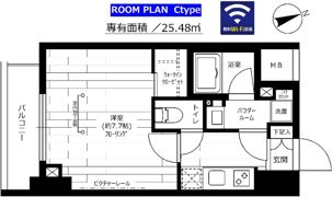 ステージファースト八丁堀の間取り画像