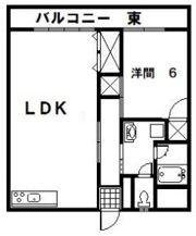 重信マンションの間取り画像