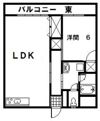重信マンションの間取り画像