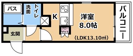 Trees courtの間取り画像
