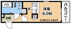 Trees courtの間取り画像