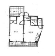 児玉マンションⅡの間取り画像