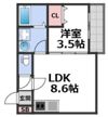 Le Blanc 南巽 Terraceの間取り画像