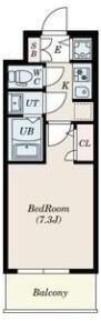 S-RESIDENCE都島Elegantの間取り画像