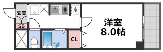 プリヴェ1号館の間取り画像