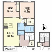 エスポワール鷹子の間取り画像