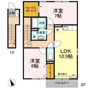 セジュールほんどう A棟の間取り画像