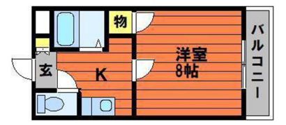 リバージュ浜の間取り画像