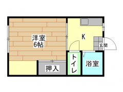 ハイツ緑ヶ丘の間取り画像