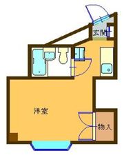 コーポロングワンの間取り画像