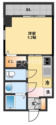 MODERN PALAZZO 諫早駅前の間取り画像