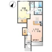 コンフォルトKⅡの間取り画像