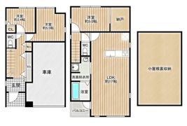門真市小路町戸建Aの間取り画像