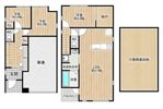 門真市小路町戸建Aの間取り画像