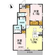 グレイス ソシアK A棟の間取り画像