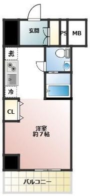 T－CASTLE西新井の間取り画像